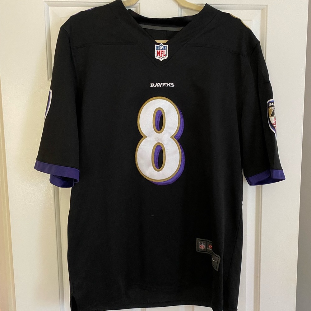 Large Lamar Jackson jersey